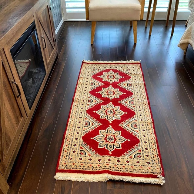 Genuine Exquisite Distressed Hand Knotted Rug 2x4 - photo 2