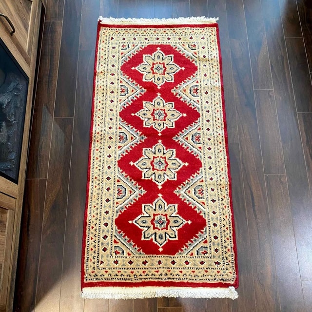 Genuine Exquisite Distressed Hand Knotted Rug 2x4 - photo 3