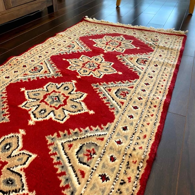 Genuine Exquisite Distressed Hand Knotted Rug 2x4 - photo 5