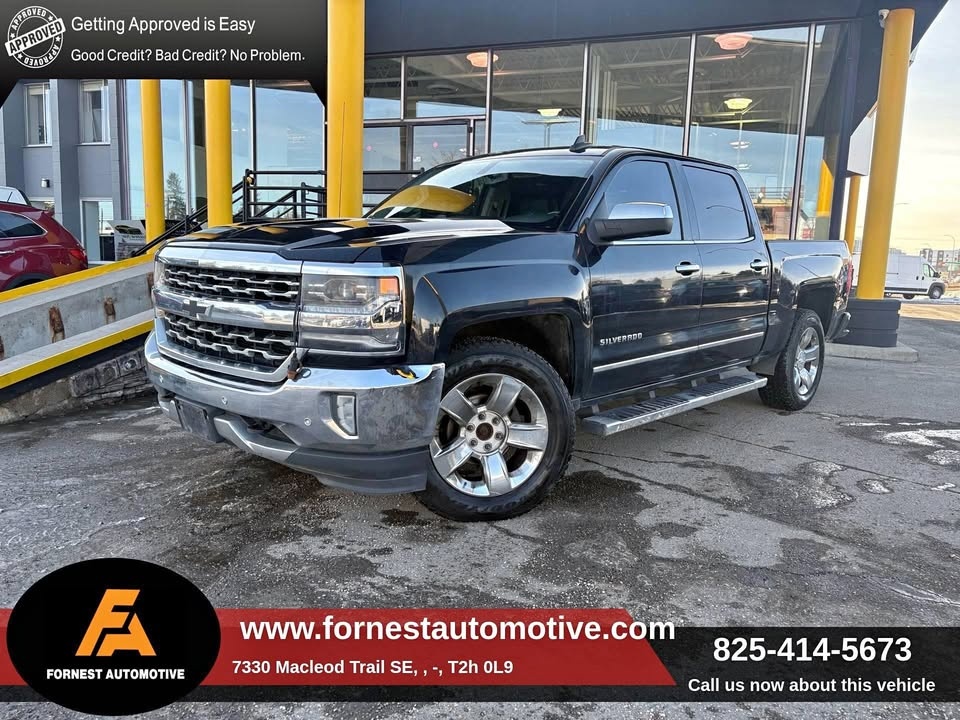 2017 Chevrolet Silverado 1500 LTZ 4WD Crew Cab
