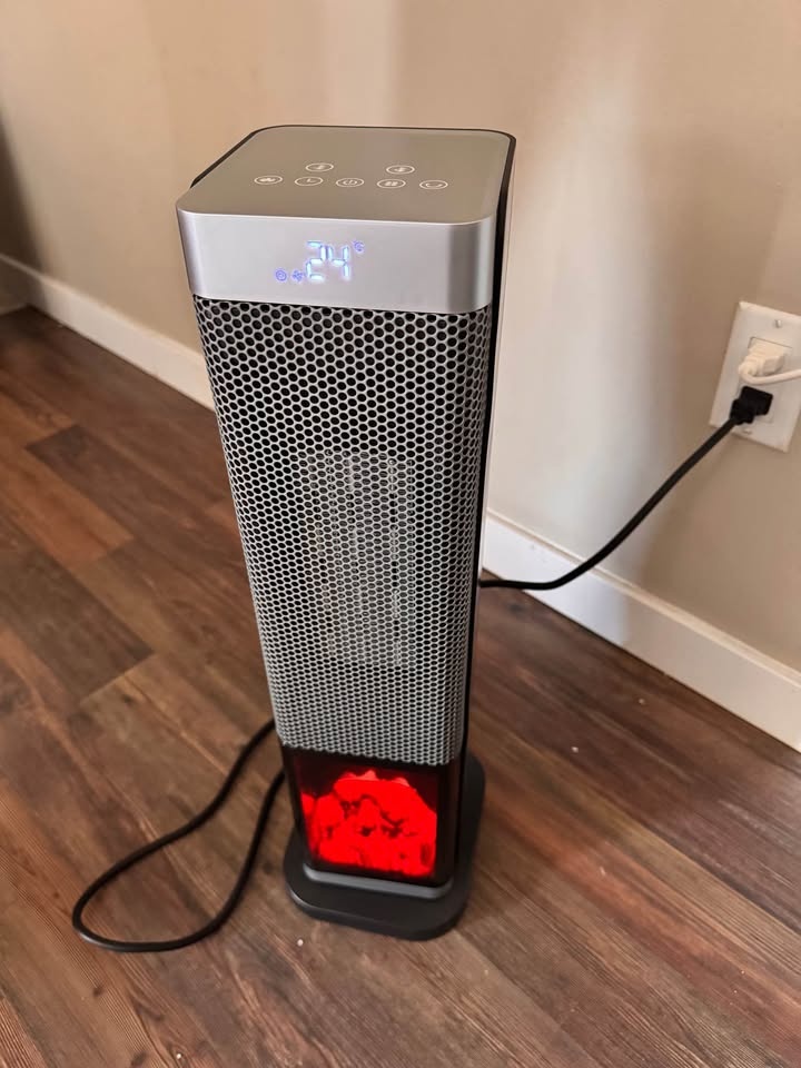 Ceramic Electric Heater with Thermostat - photo 4