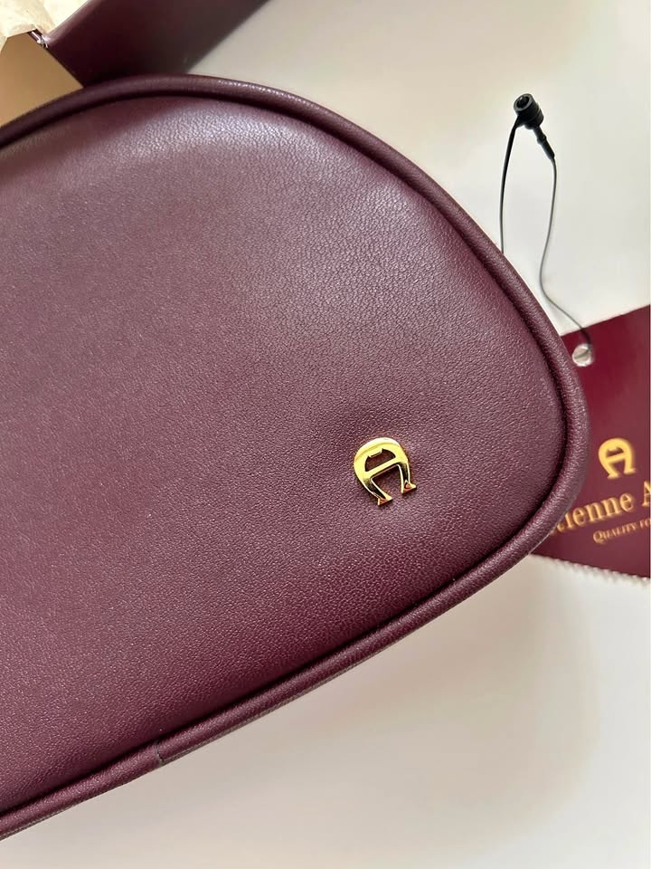 Etienne Aigner Burgundy Leather Bag - New w/ Tag
