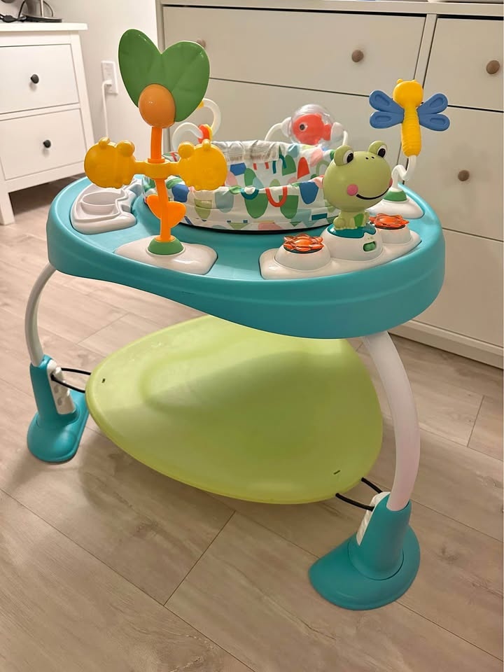 Bright Starts Bounce Bounce Baby 2-in-1 Activity Jumper & Table
