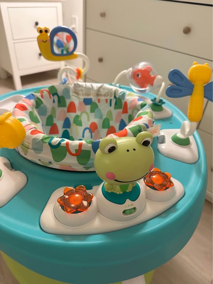 Bright Starts Bounce Bounce Baby 2-in-1 Activity Jumper & Table - photo 2