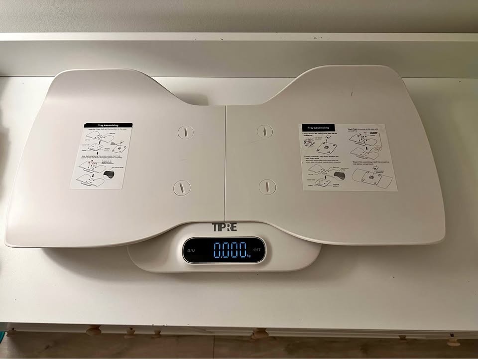 TIPRE 2-in-1 Baby & Adult Scale
