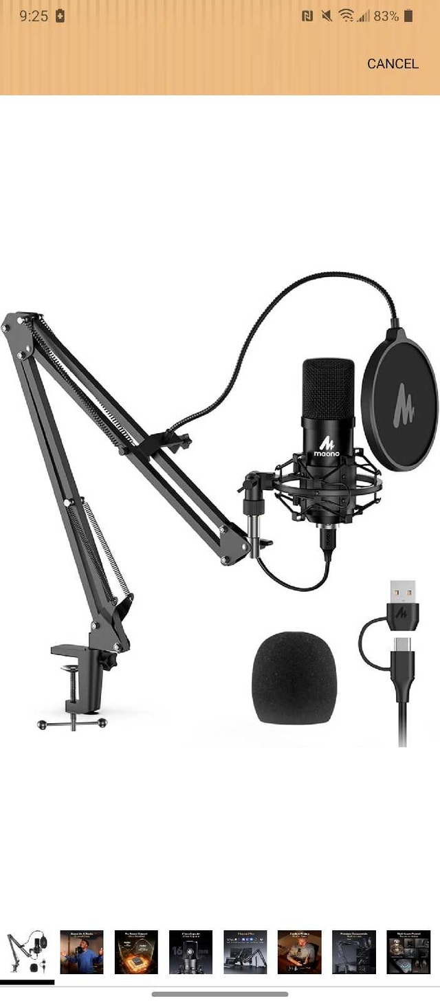 Maona Podcasting Microphone Kit - photo 2