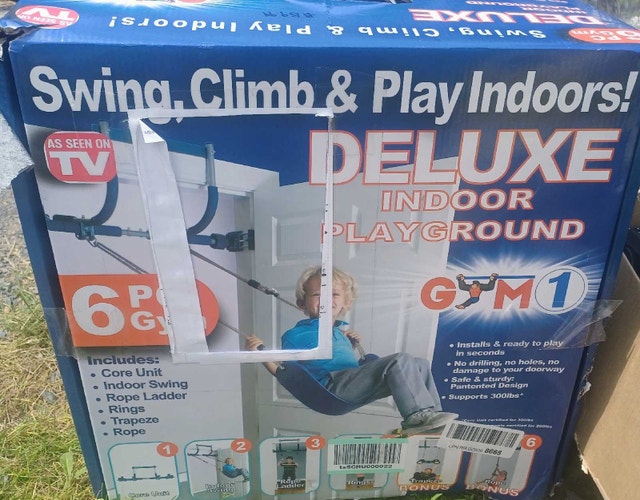Gym 1 Deluxe 6-in-1 Door Gym – For Adults & Kids