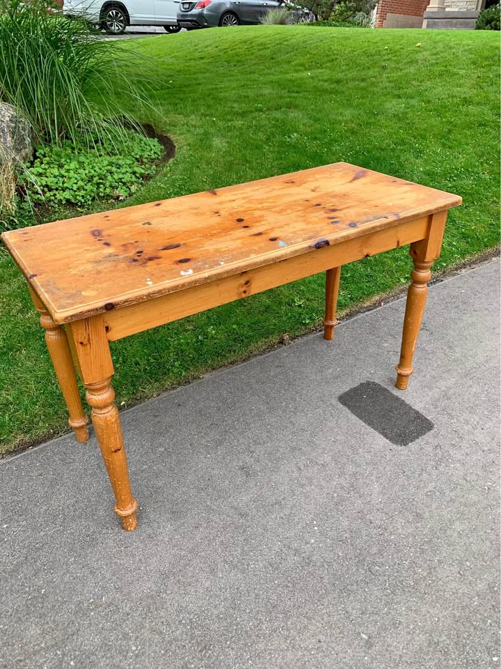 Pine Table Well Made