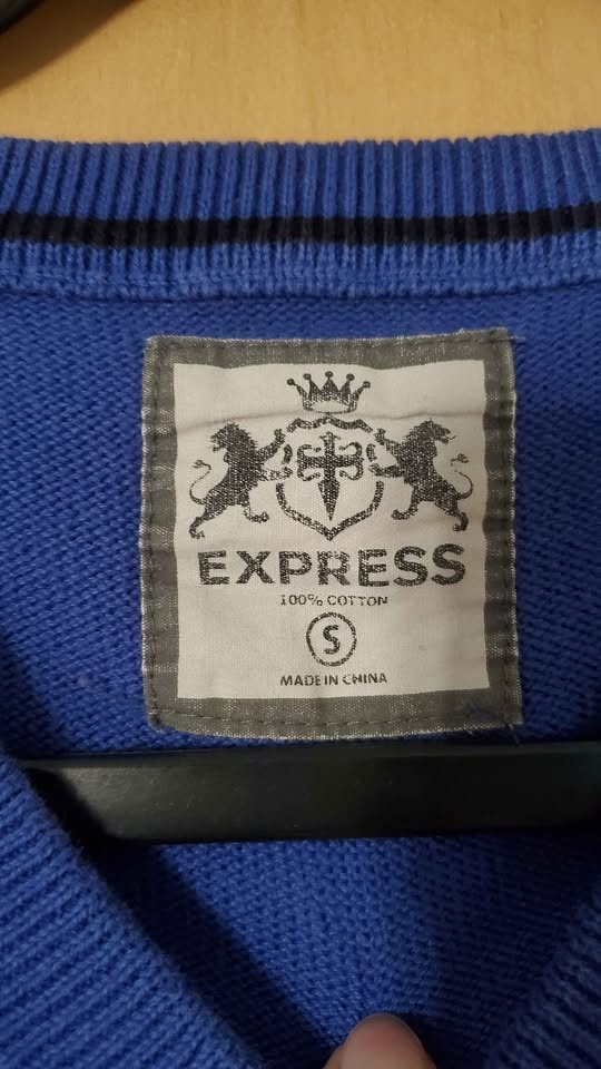 Men's Express Sweater - Size Small - 100% Cotton - photo 2