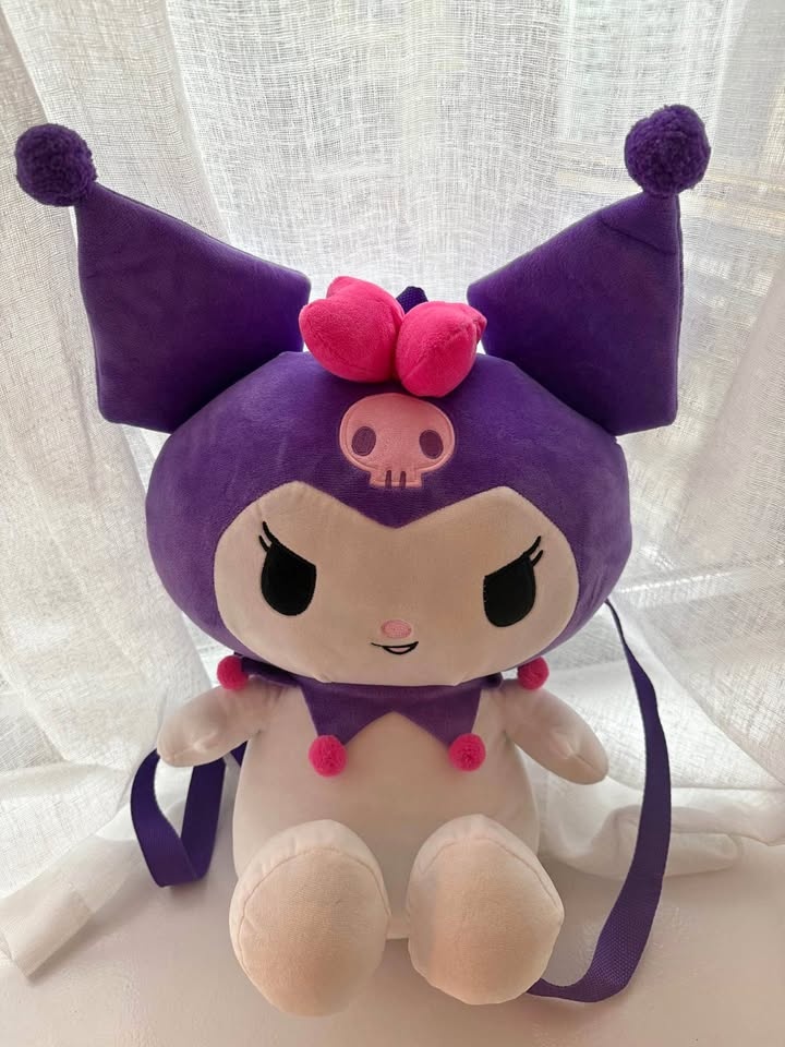 Kuromi Plush Backpack