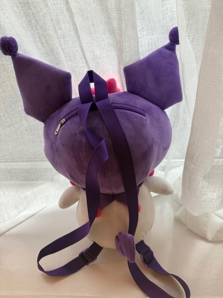 Kuromi Plush Backpack - photo 4