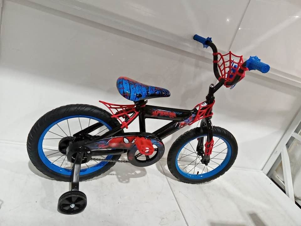 Spider-Man Kids Bike with Training Wheels