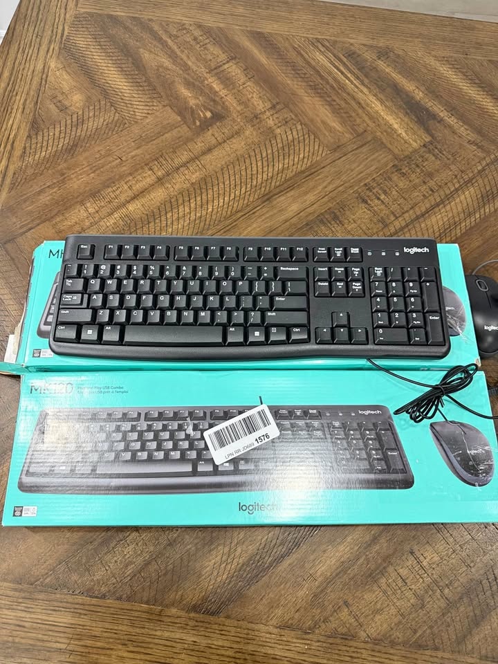 2 Sets Logitech MK120 Keyboard and Mouse Combo