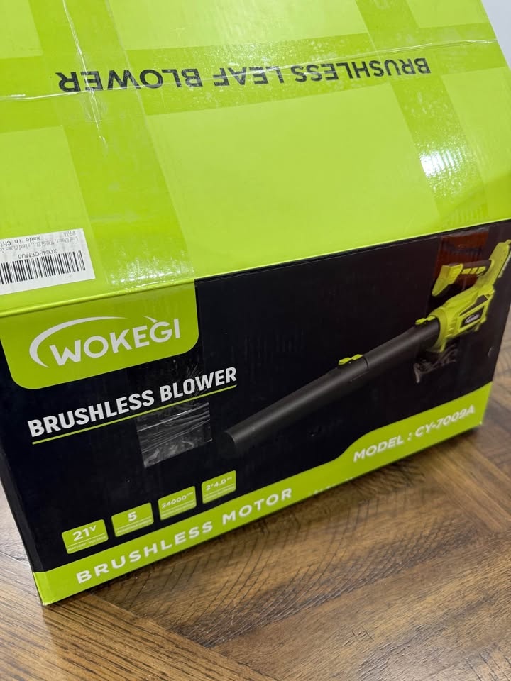 WOKEGI 21V Brushless Leaf Blower CY-7009A - photo 3