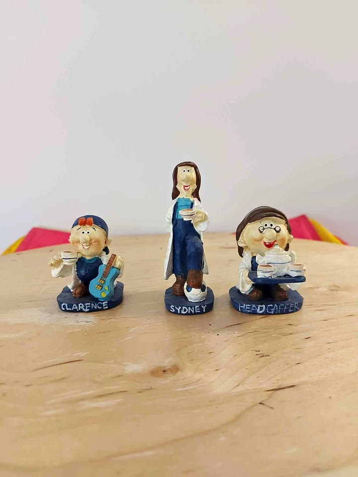 Vintage Tetley Tea Collectors Figurines-1995