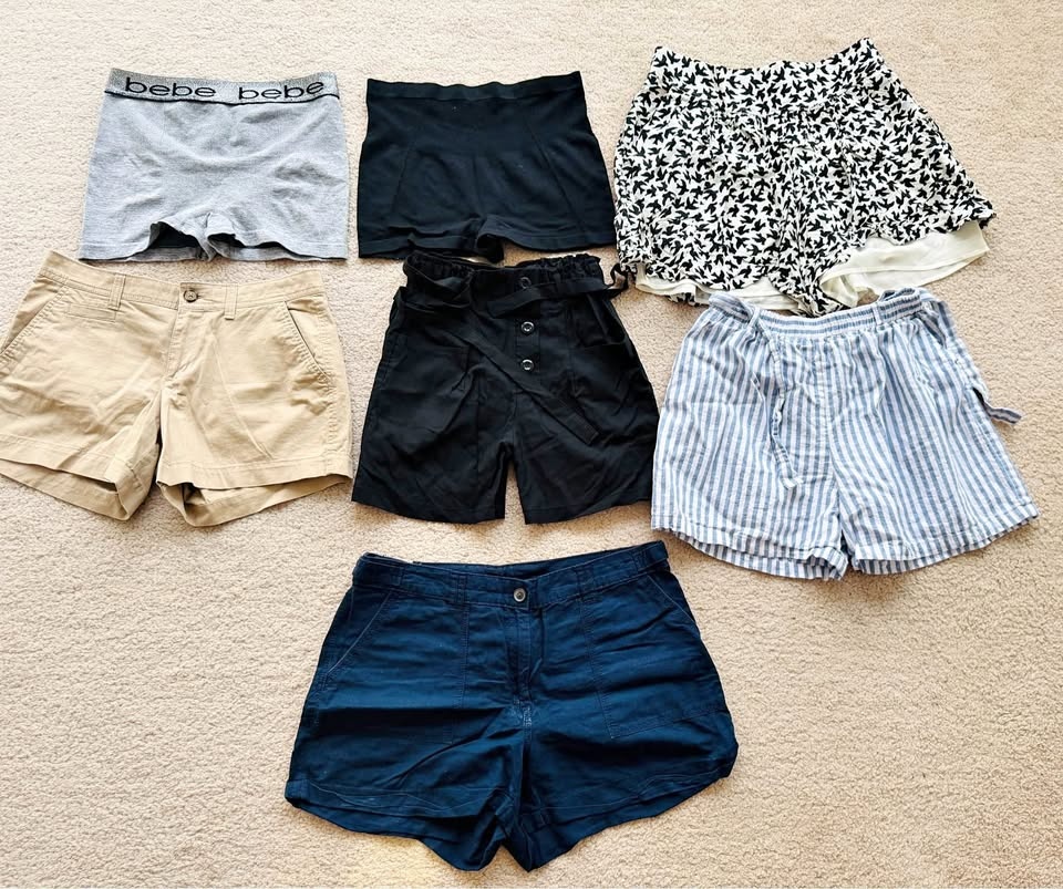 Women's Shorts Bundle (7 Pieces) | Medium/Large | Bulk Discount
