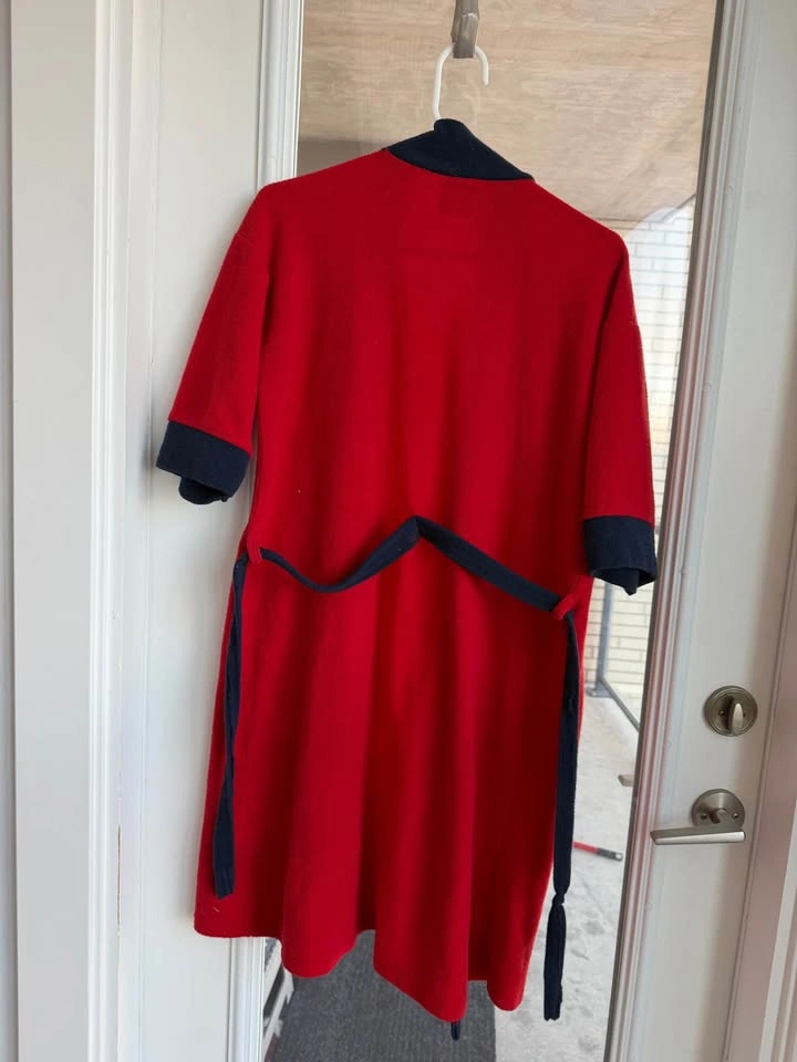 Unisex Bathrobe | Large | With Belt & Pockets - photo 3
