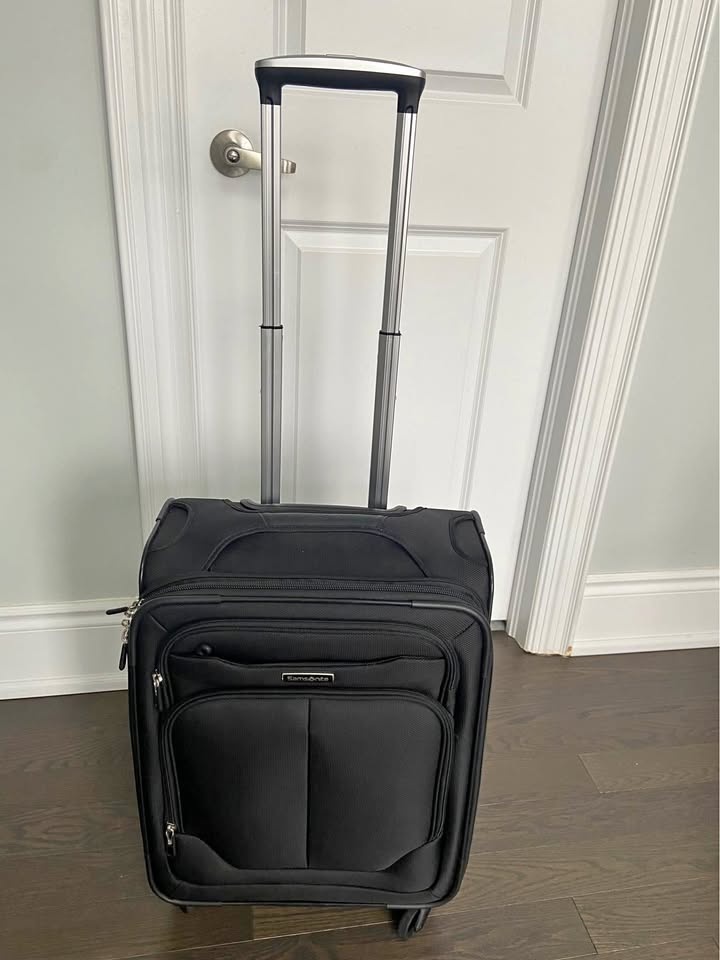Carry-On Luggage with 4 Wheels