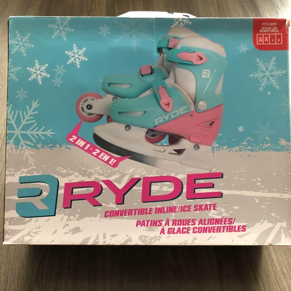 Ryde Convertible Inline/Ice Skates