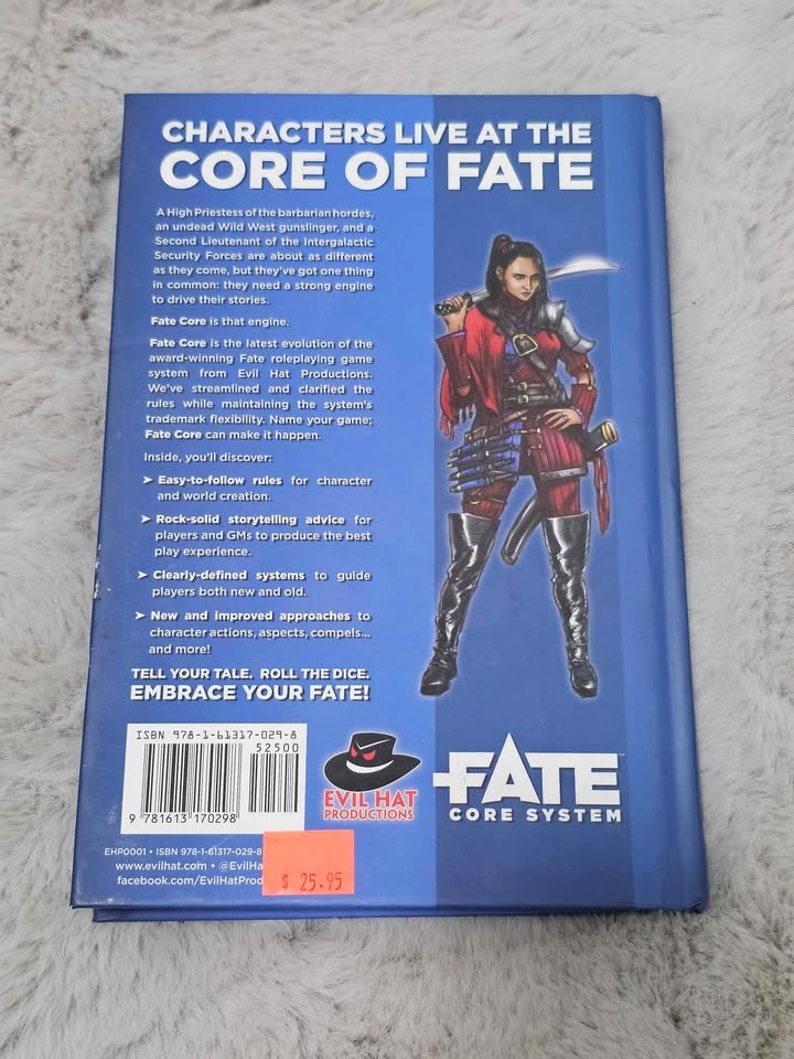 Fate Core System Roleplaying Game Hardcover - photo 2