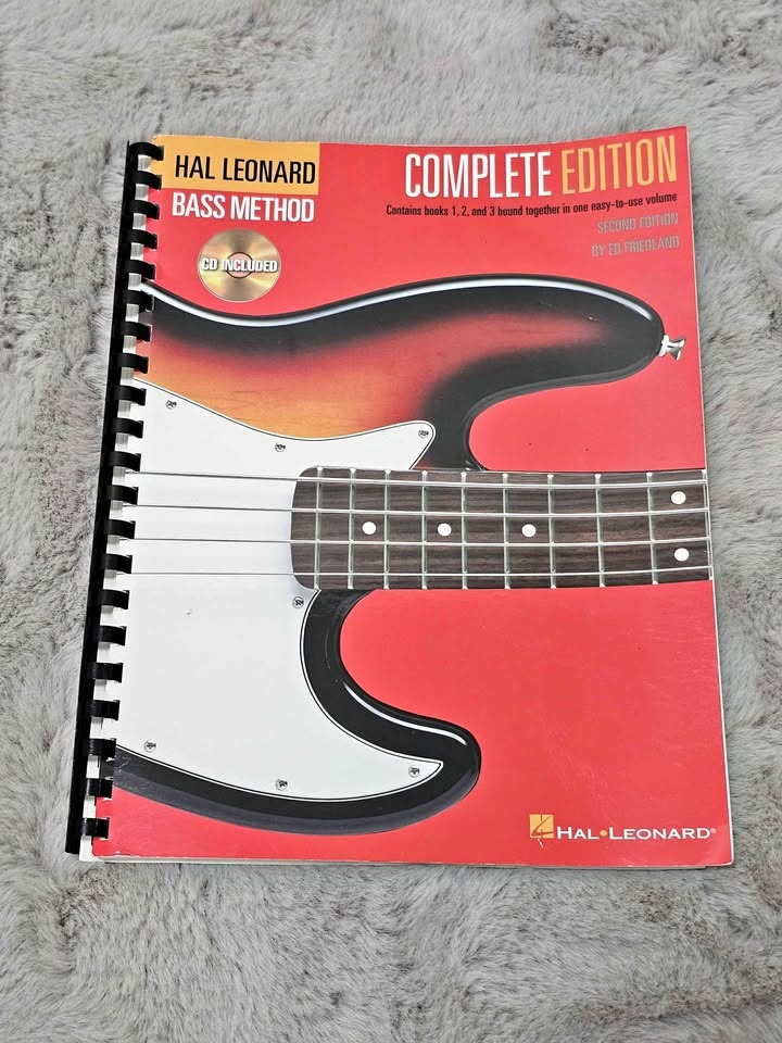 Hal Leonard Bass Method — Complete Edition (Books 1–3 + CDs)