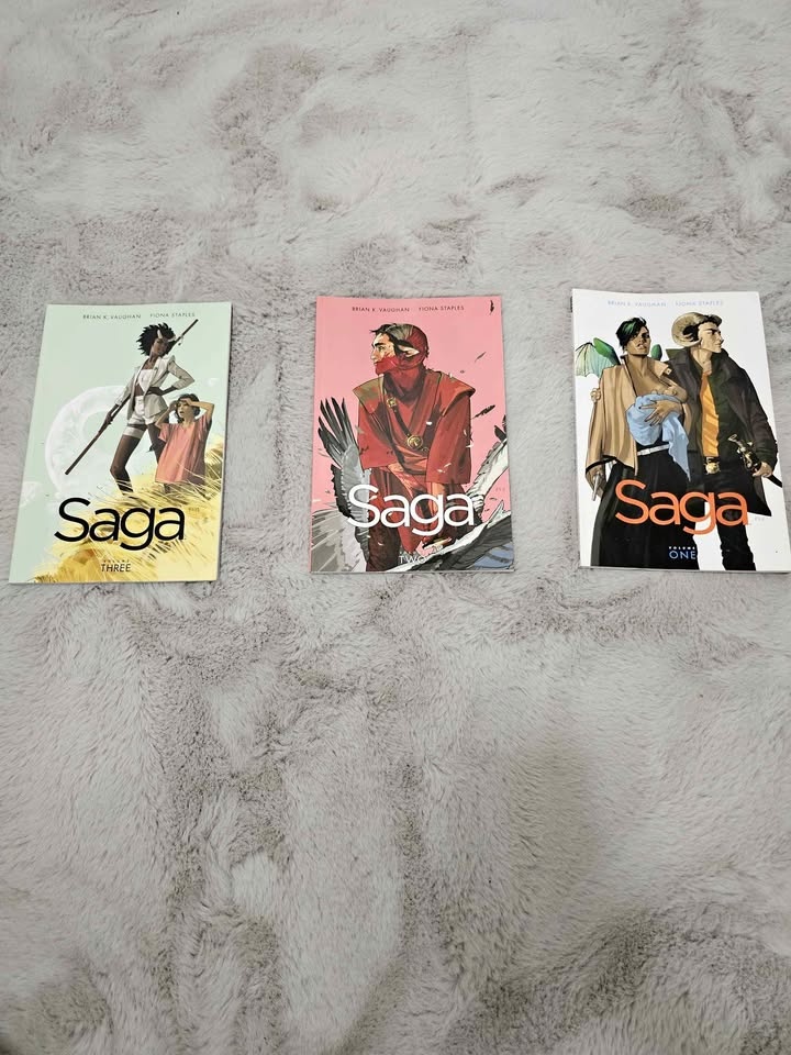 Saga Graphic Novels — Volumes 1, 2 & 3 (Set or Individual)