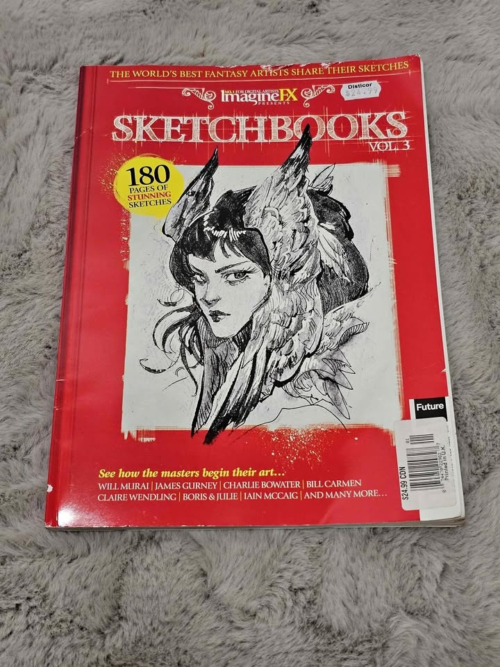 ImagineFX Presents: Sketchbooks — Vol. 3