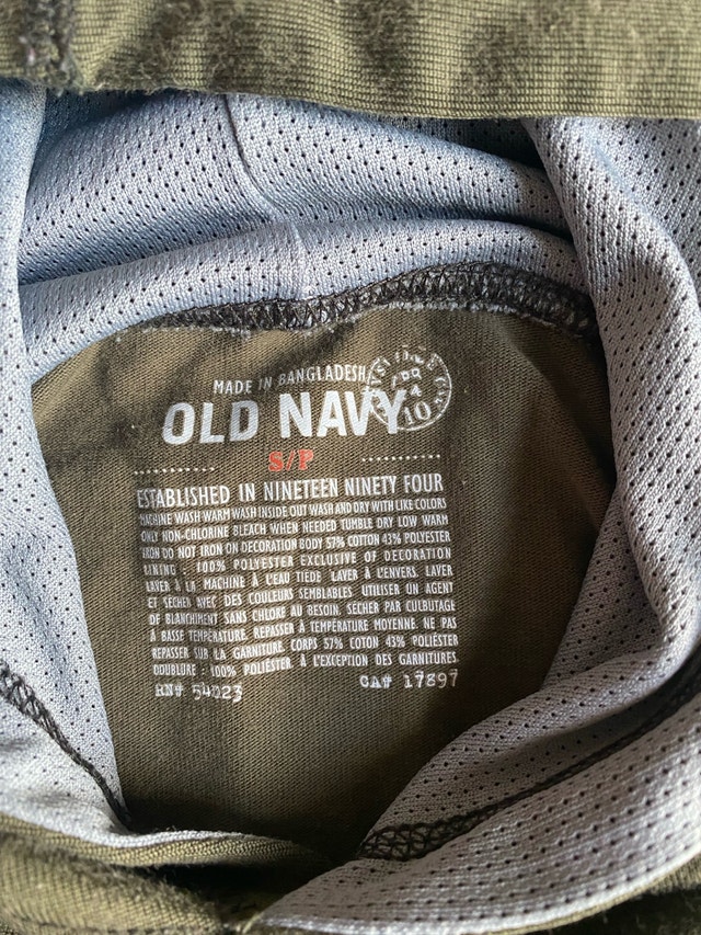 Old Navy Green Hoodie - Kids Size S (6-7) - photo 2