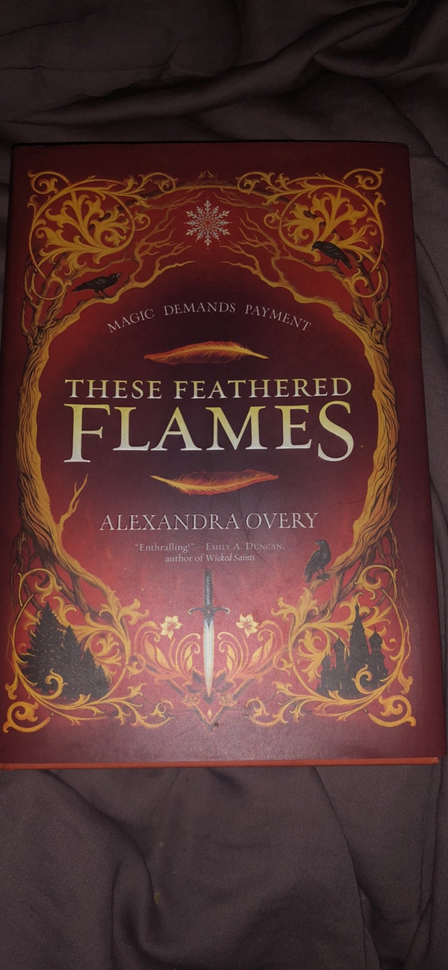 These feathered flames book
