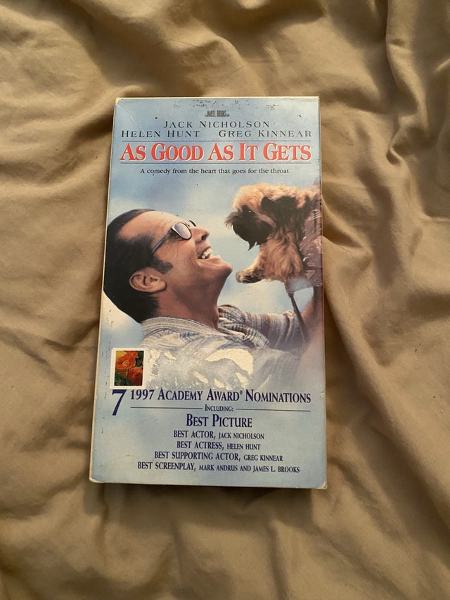 As Good As It Gets VHS