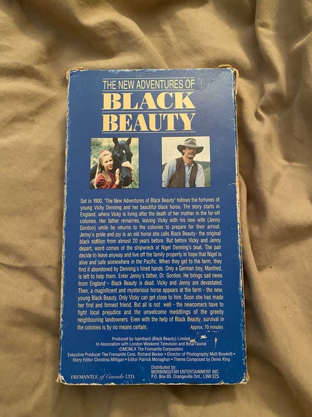Black Beauty VHS - photo 2