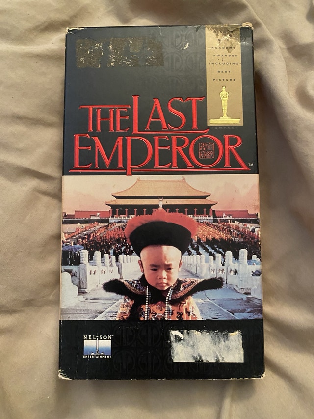 The Last Emperor VHS