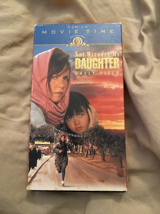 Not Without My Daughter VHS