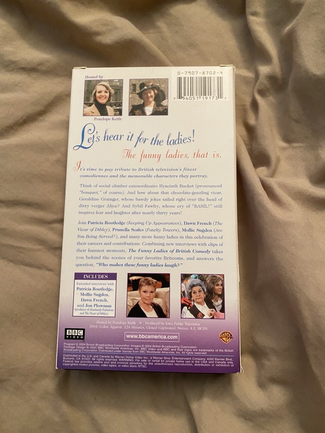 BBC Funny Ladies VHS - photo 2
