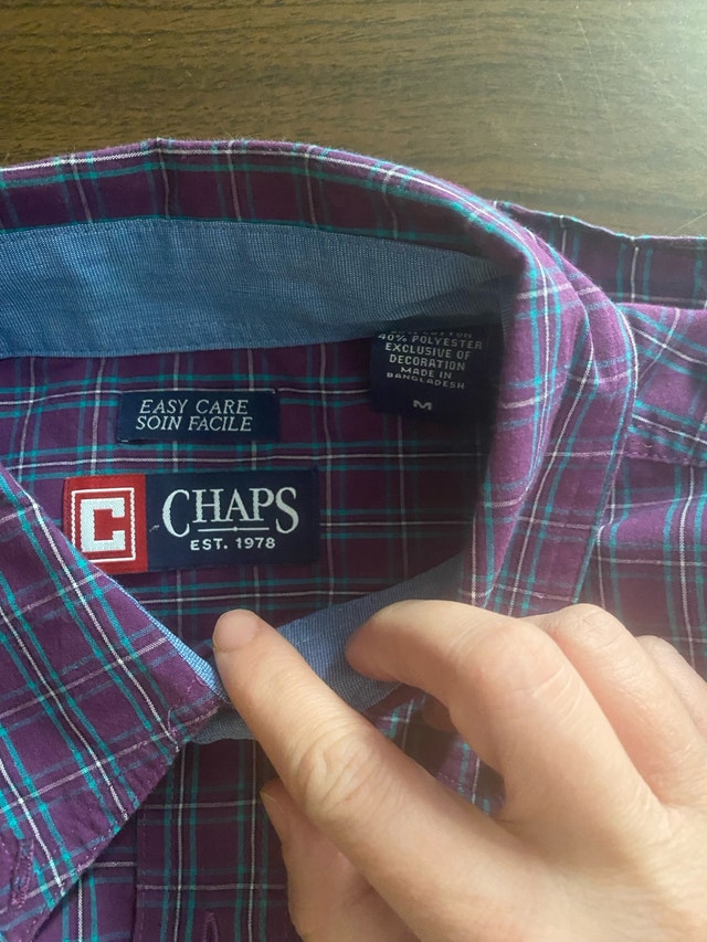 Chaps Button-Down Shirt - Size M - photo 2