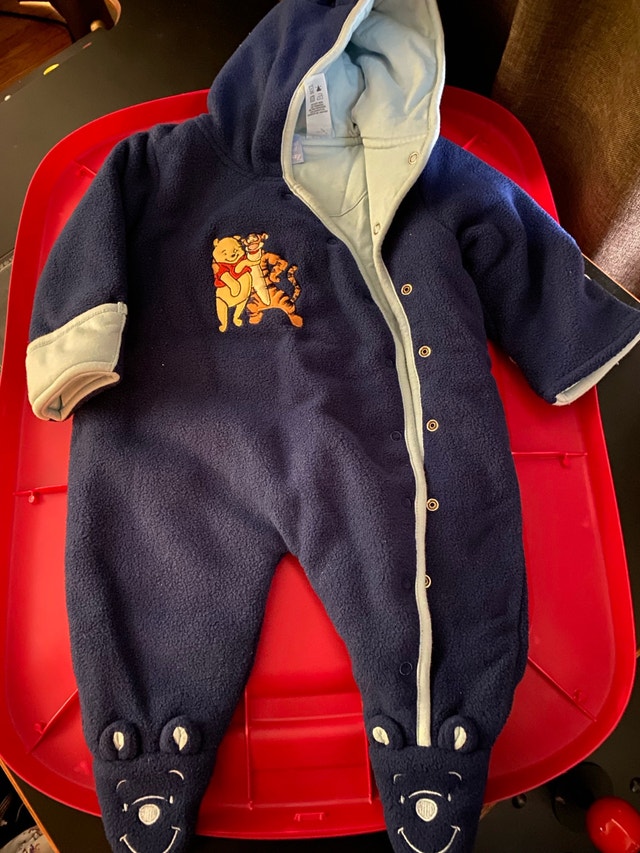 3 months snowsuit