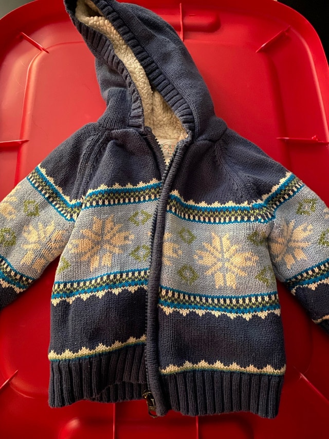 3-6 Month Cherokee Baby Sweater