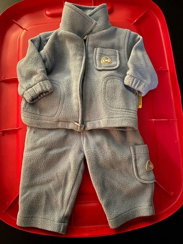 3 months fleece outfit