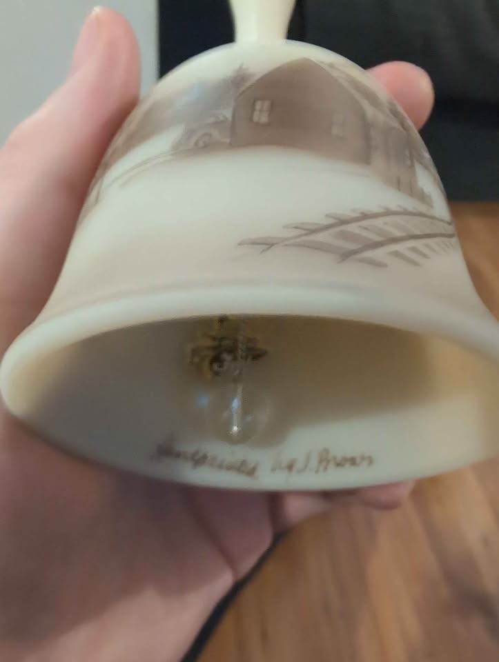 Vintage Glass Bell Collection – 4 Decorative Bells - photo 2