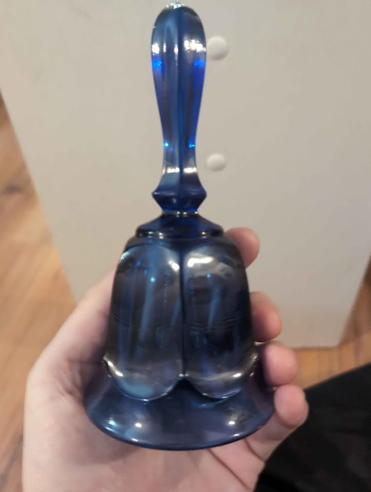 Vintage Glass Bell Collection – 4 Decorative Bells - photo 4