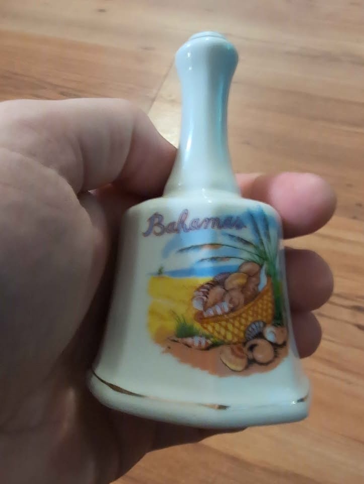 Vintage Porcelain Hand Bells – Collection of 9 - photo 4