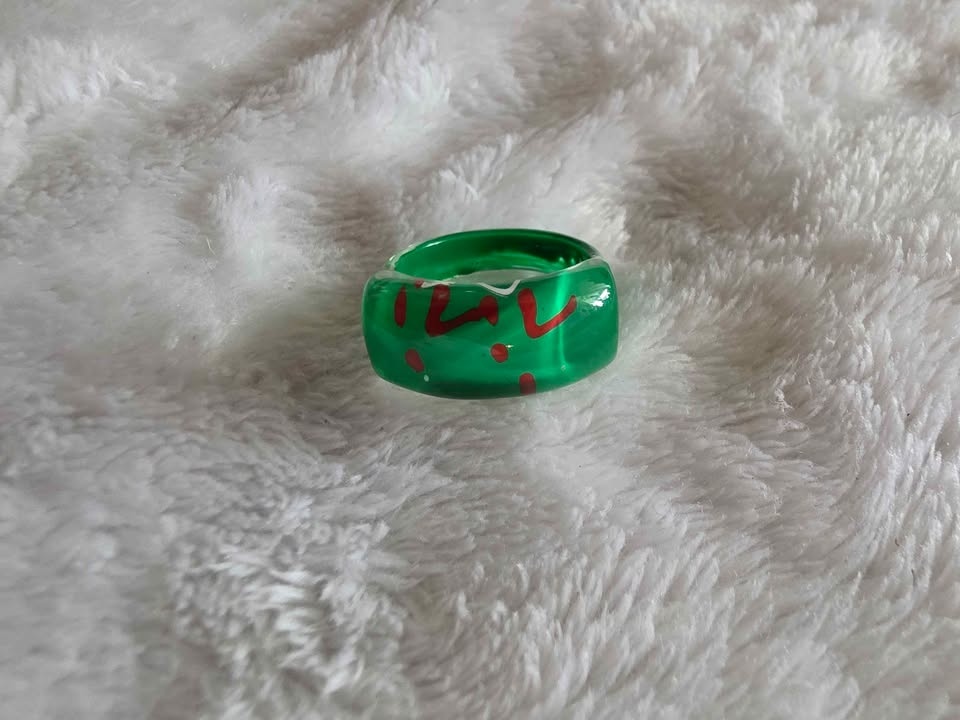 Vintage Retro Green Ring - photo 2