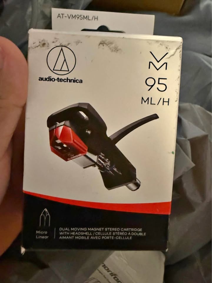 Audio-Technica AT-VM95ML/H Headshell/Cartridge Kit