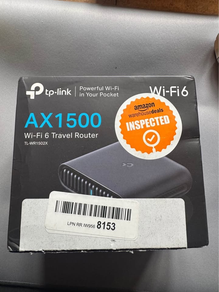 TP-Link AX1500 WiFi 6 Travel Router (TL-WR1502X) - New - photo 2