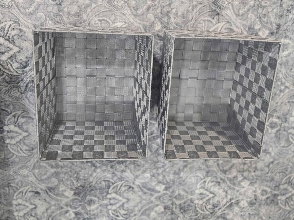GREY ORGANIZER BINS $15 - photo 4