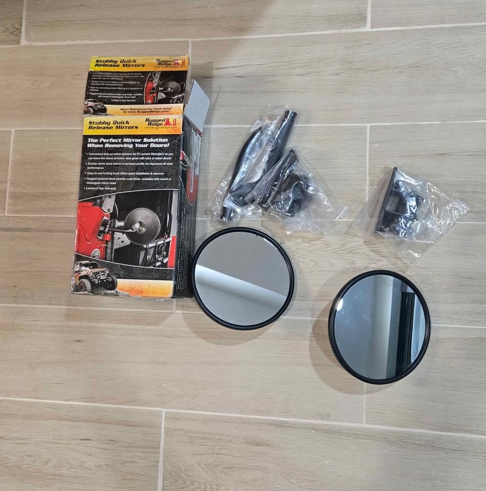 QUICK RELEASE MIRRORS BRAND NEW $55 - photo 2