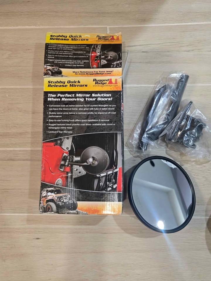 QUICK RELEASE MIRRORS BRAND NEW $55 - photo 3