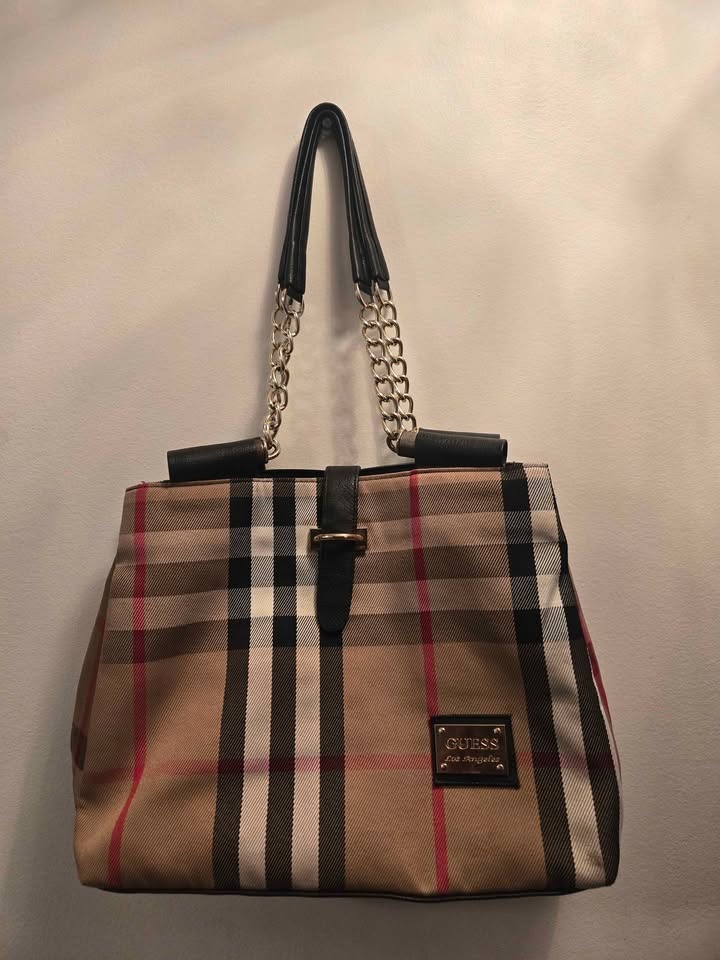 GUESS Plaid Bag - 3 Compartments - photo 4