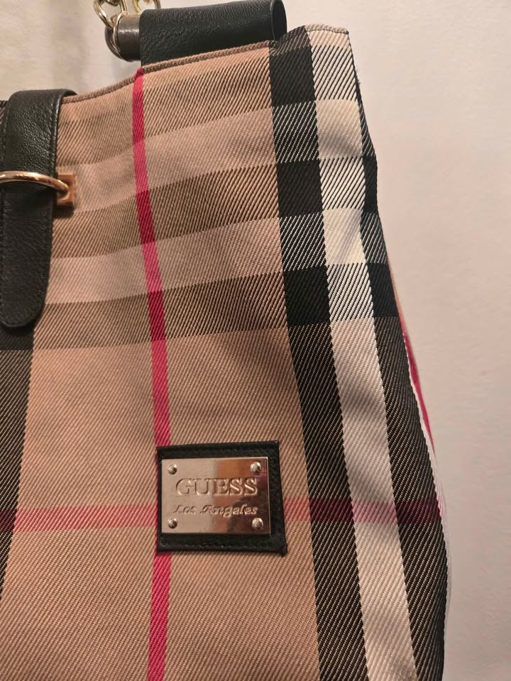 GUESS Plaid Bag - 3 Compartments - photo 5