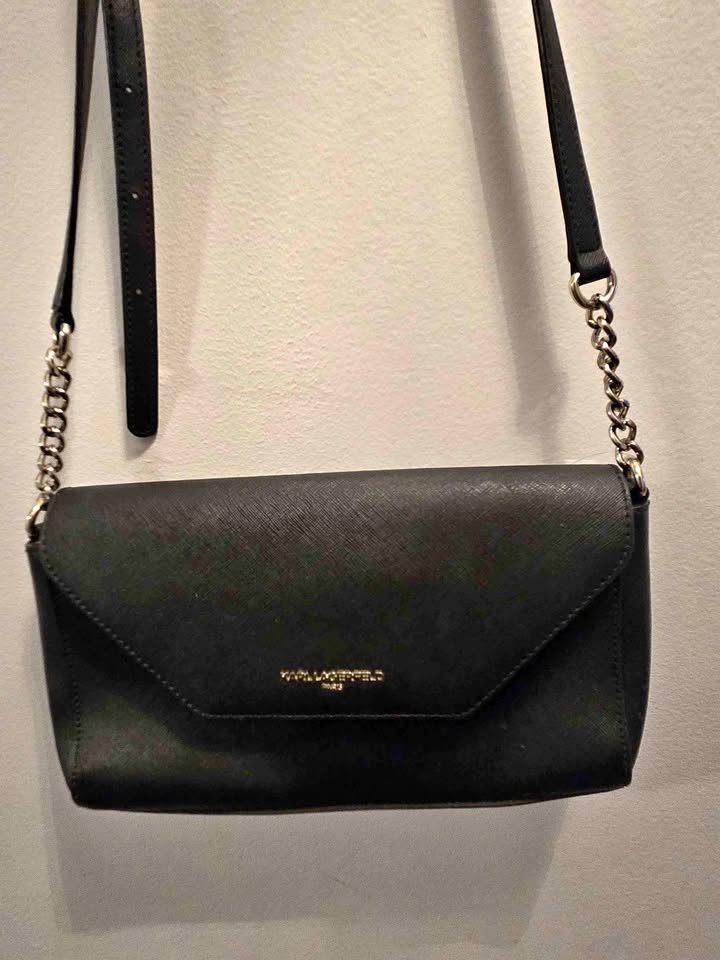 KARL LAGERFIELD PARIS BLACK PURSE $65